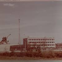 Архівне фото кільця біля Тернопільобленерго, тоді ТОПЕС - тернопільське обласне підприємство електричних сіток